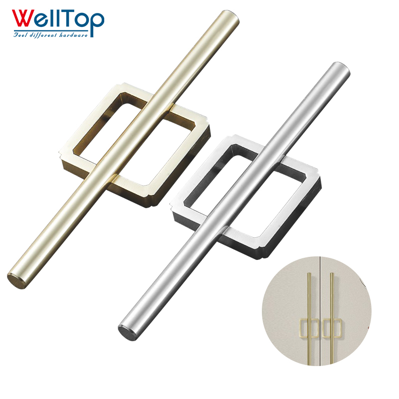 A0401047 Custom-Fit Gold Brushed Aluminum Cabinet Handles - High-End European Design,A0401047 Custom-Fit Gold Brushed Aluminum Cabinet Handles - High-End European Design,veitop hardware