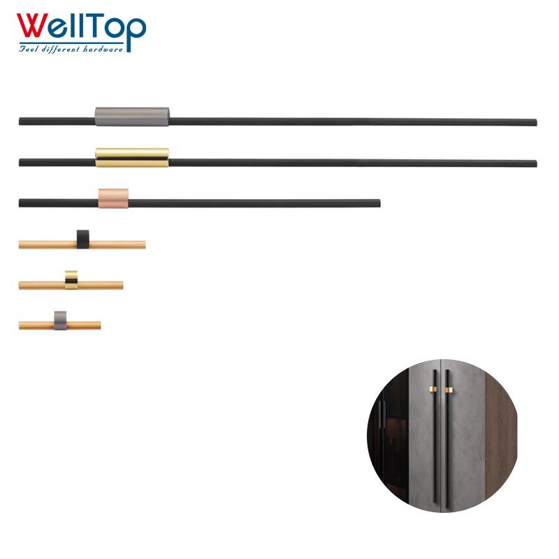 A0401044 Premium Knurled Aluminum Handles in European Style for a Chic Look,A0401044 Premium Knurled Aluminum Handles in European Style for a Chic Look,veitop hardware