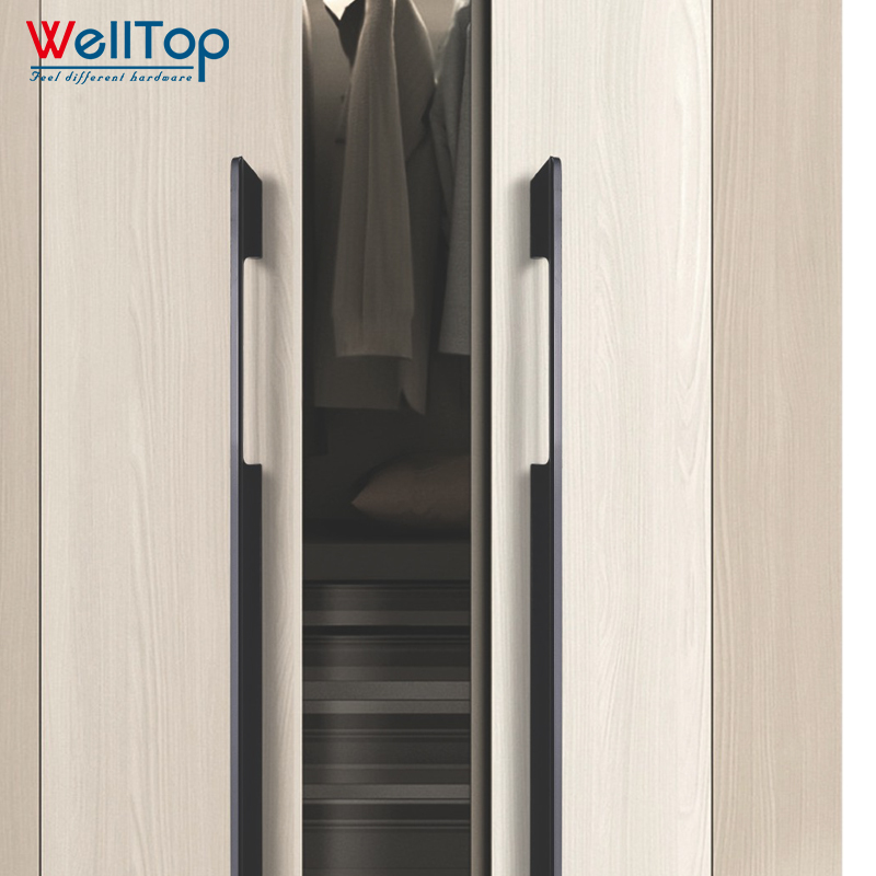 A0401042 High-Quality European Style Knurled Aluminum Handles - Full Range Customization,A0401042 High-Quality European Style Knurled Aluminum Handles - Full Range Customization,veitop hardware