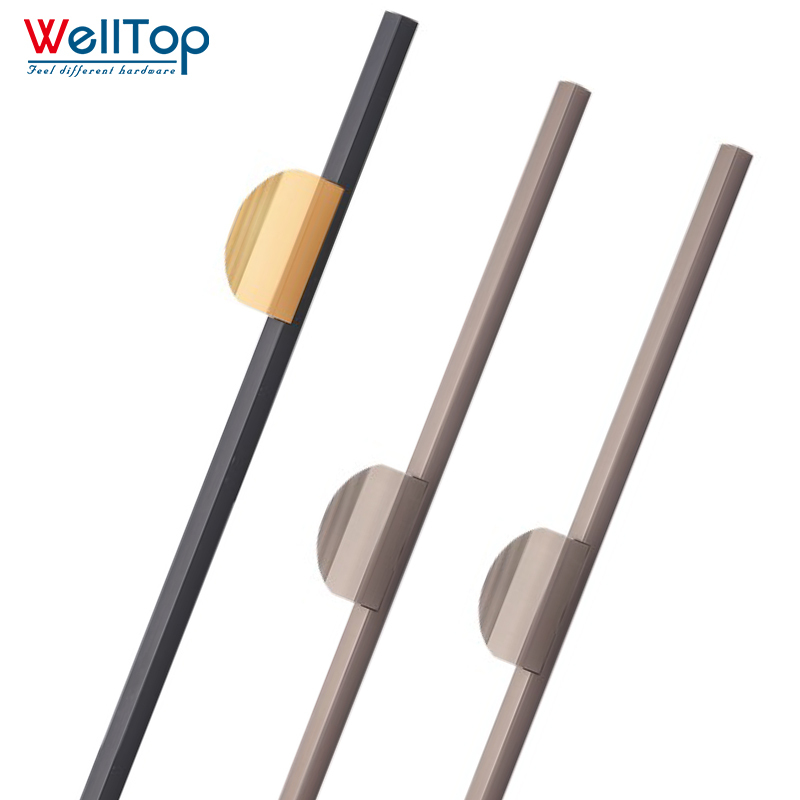 A0401045 Customizable Gold Brushed Aluminum Handles - Factory Direct, High-Quality Finish,A0401045 Customizable Gold Brushed Aluminum Handles - Factory Direct, High-Quality Finish,veitop hardware