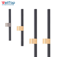 A0401046 Stylish European Knurled Aluminum Handles for Kitchen and Bathroom Cabinets,A0401046 Stylish European Knurled Aluminum Handles for Kitchen and Bathroom Cabinets,veitop hardware