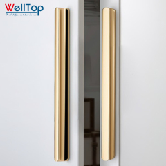 A0401050 Artisan Crafted Gold Brushed Aluminum Handles - Customize Your Cabinet Style,A0401050 Artisan Crafted Gold Brushed Aluminum Handles - Customize Your Cabinet Style,veitop hardware