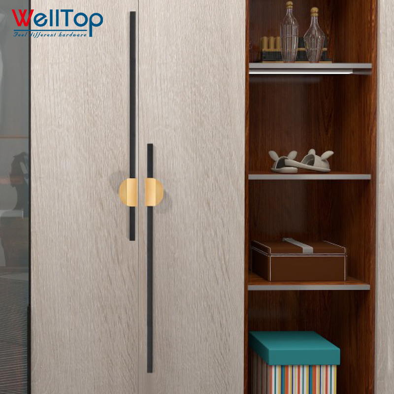 A0401045 Customizable Gold Brushed Aluminum Handles - Factory Direct, High-Quality Finish,A0401045 Customizable Gold Brushed Aluminum Handles - Factory Direct, High-Quality Finish,veitop hardware