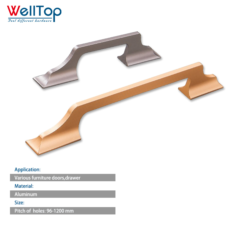A0401065 Premium Quality Aluminum Drawer Pull Handles - Factory Prices, Accept Customization,A0401065 Premium Quality Aluminum Drawer Pull Handles - Factory Prices, Customizable Options,veitop hardware