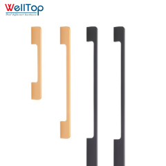 A0401041 Luxury Gold Brushed Aluminum Handles - Customizable for Kitchen and Bathroom Cabinets,A0401041 Luxury Gold Brushed Aluminum Handles - Customizable for Kitchen and Bathroom Cabinets,veitop hardware