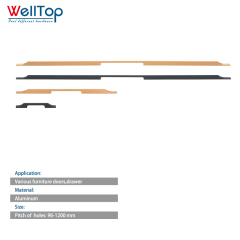 A0401043 Elegant Gold Brushed Aluminum Cabinet Handles - Tailored to Your Specifications,A0401043 Elegant Gold Brushed Aluminum Cabinet Handles - Tailored to Your Specifications,veitop hardware