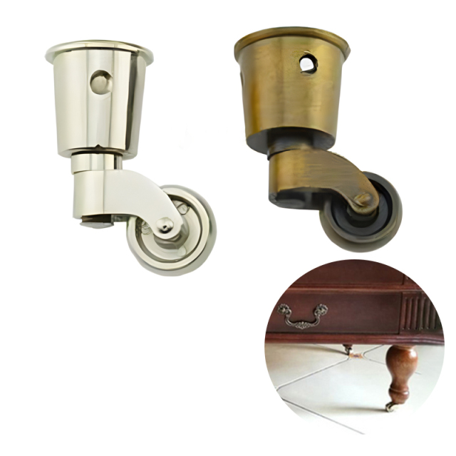 A0203007 Sophisticated Dual-Tone Furniture Casters – Enhance and Mobilize with Style,A0203007 Sophisticated Dual-Tone Furniture Casters – Enhance and Mobilize with Style,veitop hardware