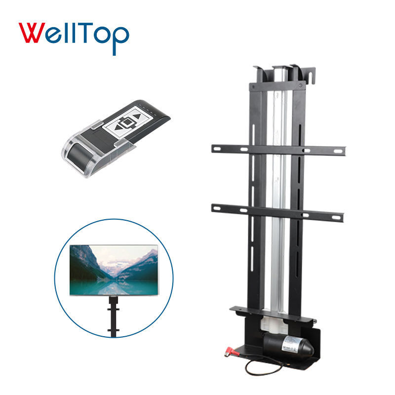 A0102014 WELLOTP New Arrival Hidden Height Adjustable Motorized Telescopic Vertical Motor Electric TV Lift Stand TV Mounting Brackets,WELLTOP New Arrival Hidden Height Adjustable Motorized Telescopic Vertical Electric TV Lift Stand,veitop hardware