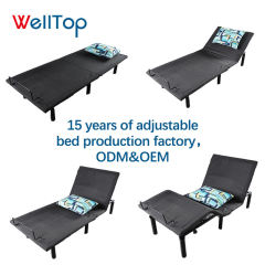 A0201005 Factory Wholesale Foldable Remote Control Electric Adjustable Smart Metal Bed Frame for Home and Hotel,A0201005 Factory Wholesale Foldable Remote Control Electric Adjustable Smart Metal Bed Frame,veitop hardware