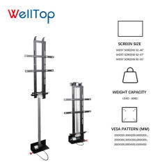 A0102014 WELLOTP New Arrival Hidden Height Adjustable Motorized Telescopic Vertical Motor Electric TV Lift Stand TV Mounting Brackets,WELLTOP New Arrival Hidden Height Adjustable Motorized Telescopic Vertical Electric TV Lift Stand,veitop hardware