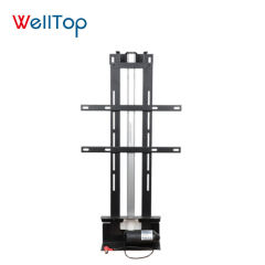 A0102014 WELLOTP New Arrival Hidden Height Adjustable Motorized Telescopic Vertical Motor Electric TV Lift Stand TV Mounting Brackets,WELLTOP New Arrival Hidden Height Adjustable Motorized Telescopic Vertical Electric TV Lift Stand,veitop hardware