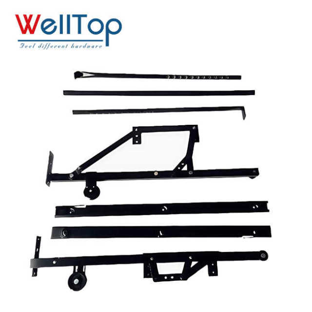 Heavy-Duty Metal Sofa Bed Mechanism - Folding Sofa Hinge & Bed Lift Hardware for Space-Saving Sleeper Couches - WELLTOP Factory Wholesale,WELLTOP Factory Low Price Furniture Accessories Hardware Metal Sofa Bed Mechanism Black Bed Lift Mechanism Folding Sofa Hinge,veitop hardware
