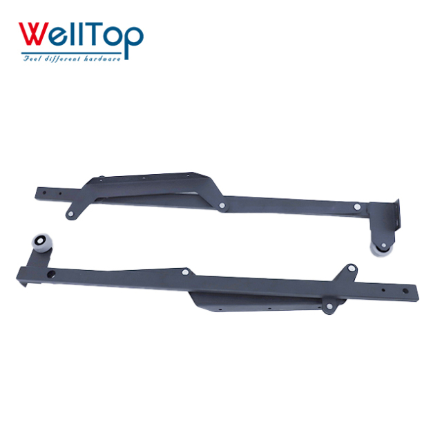 Heavy Duty Folding Sofa Bed Hinge Mechanism with Storage Lift Up Bracket for Furniture Hardware | WELLTOP,WELLTOP New Arrivals Furniture Accessories Hardware Storage Hinge Metal Folding Shelf Bracket Lift up Mechanism for Sofa Bed,veitop hardware