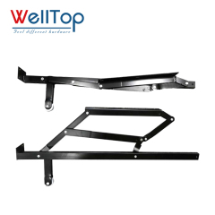 Heavy-Duty Metal Sofa Bed Mechanism - Folding Sofa Hinge & Bed Lift Hardware for Space-Saving Sleeper Couches - WELLTOP Factory Wholesale,WELLTOP Factory Low Price Furniture Accessories Hardware Metal Sofa Bed Mechanism Black Bed Lift Mechanism Folding Sofa Hinge,veitop hardware