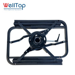 WELLTOP Factory Low Price Furniture Hardware Sliding 360° Rotating Extendable Dining Table Mechanism Lift up Swivel Base Frame,WELLTOP Factory Low Price Furniture Hardware Sliding 360° Rotating Extendable Dining Table Mechanism Lift up Swivel Base Frame,veitop hardware