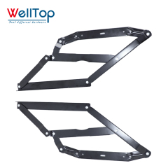 Heavy Duty Adjustable Sofa Backrest Mechanism - Multi-Angle Ratchet Regulator Hinge for Armrests & Headrests - WELLTOP Premium Furniture Hardware,WELLTOP New Arrivals Furniture Accessories Hardware Sofa Bed Mechanism Metal Hinge Recliner Adjustable Bed Lifting Mechanism,veitop hardware