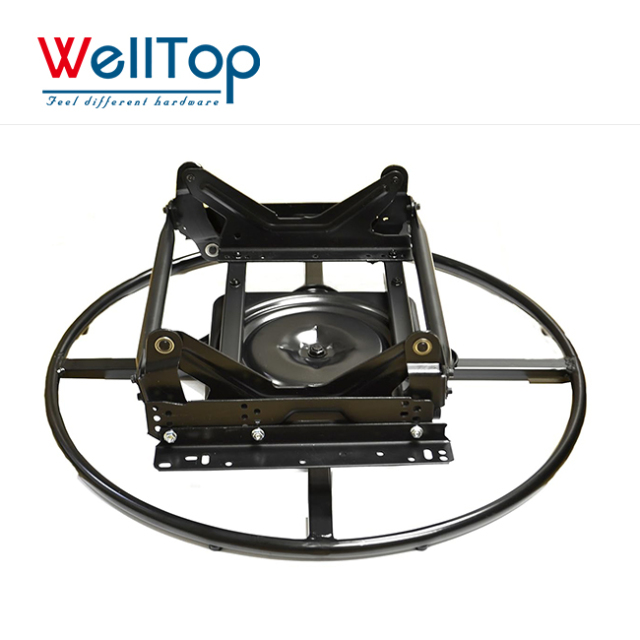 Heavy Duty 22" & 23.5" Metal Glider Ring Base - 360 Degree Swivel Seat Base Plate for Recliner Chairs, Sofas & Nursery Rockers - WELLTOP 0110009,WELLTOP New Arrivals Furniture Accessories Hardware 22 23.5 Inch Black Metal Glider Ring Base Sofa Swivel Seat Base Plate,veitop hardware