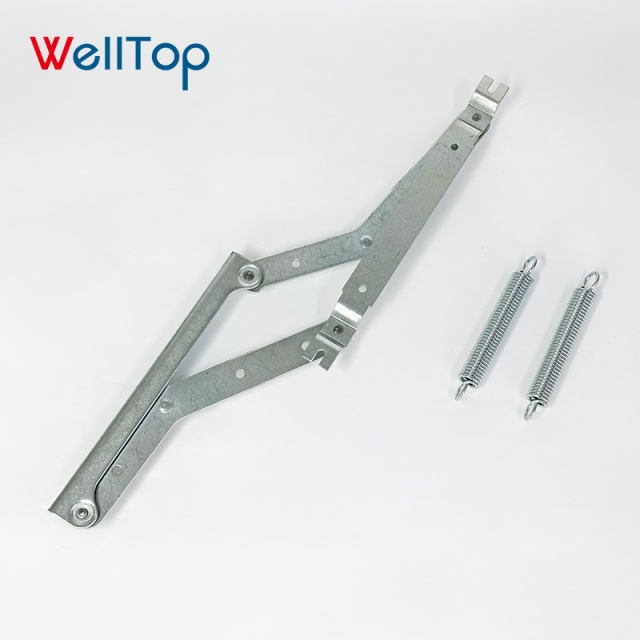 Heavy-Duty Adjustable Sofa Headrest Hinge Mechanism - Multi-Angle Ratchet Bracket for Armrests & Recliner Chairs - WELLTOP Premium Furniture Hardware,WELLTOP New Arrivals Furniture Accessories Hardware Z Shaped Metal Folding Hinge for Sofa Bed Mechanism for Furniture,veitop hardware
