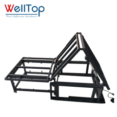 Heavy-Duty Telescoping Electric Recliner Mechanism - WELLTOP Adjustable Motorized Sofa & Chair Frame Hardware for Modern Furniture Manufacturers,WELLTOP Factory Wholesale Furniture Accessories Hardware Bed Sofa Chair Frame Telescoping Metal Electric Recliner Mechanism,veitop hardware