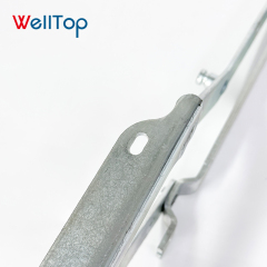 Heavy-Duty Adjustable Sofa Headrest Hinge Mechanism - Multi-Angle Ratchet Bracket for Armrests & Recliner Chairs - WELLTOP Premium Furniture Hardware,WELLTOP New Arrivals Furniture Accessories Hardware Z Shaped Metal Folding Hinge for Sofa Bed Mechanism for Furniture,veitop hardware