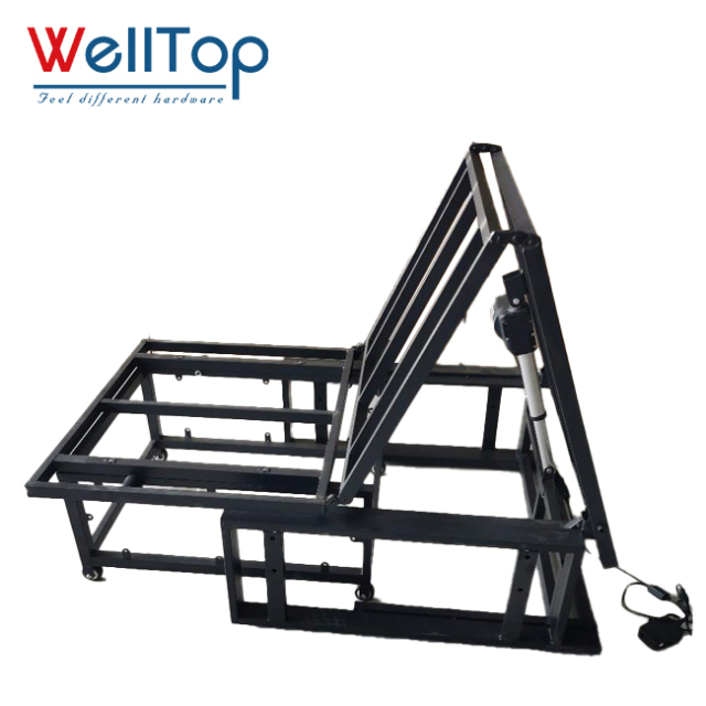 Heavy-Duty Telescoping Electric Recliner Mechanism - WELLTOP Adjustable Motorized Sofa & Chair Frame Hardware for Modern Furniture Manufacturers,WELLTOP Factory Wholesale Furniture Accessories Hardware Bed Sofa Chair Frame Telescoping Metal Electric Recliner Mechanism,veitop hardware