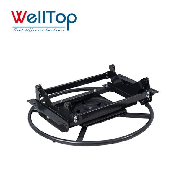 Heavy Duty 22" & 23.5" Metal Glider Ring Base - 360 Degree Swivel Seat Base Plate for Recliner Chairs, Sofas & Nursery Rockers - WELLTOP 0110009,WELLTOP New Arrivals Furniture Accessories Hardware 22 23.5 Inch Black Metal Glider Ring Base Sofa Swivel Seat Base Plate,veitop hardware