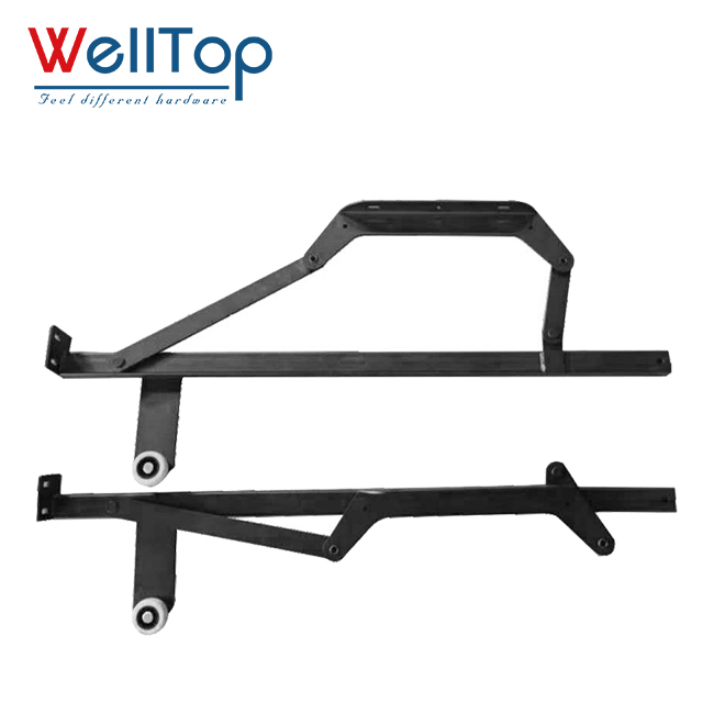 Heavy-Duty Hidden Folding Sofa Bed Sliding Rail - Space-Saving Extension Mechanism for Sleeper Sofas & Smart Furniture Hardware - WELLTOP Factory Custom,Factory Customized Furniture Hardware Accessory Sliding Sofa Bed Hinge Mechanism Metal Lift Folding Bed Mechanism with Wheels,veitop hardware