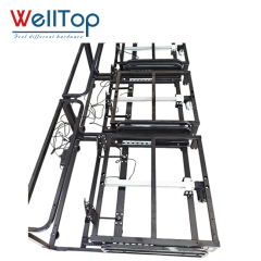 Heavy Duty Electric Recliner Sofa Bed Mechanism - Modern Space-Saving Remote Control Pull-Out Frame for Sleeper Sofas & Smart Furniture,New Arrivals Furniture Hardware Electric Recliner Sofa Bed Frame Chair Remote Control Slide Rail Black Sofa Bed Mechanism,veitop hardware