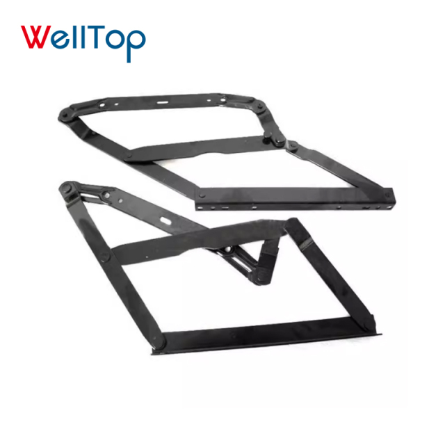 Heavy Duty 360 Degree Swivel Plate Mechanism - Square Rotation Base for Bar Stools, Recliner Chairs & DIY Furniture - WELLTOP 20.066,20.066 Cheap Price Sofa Accessories Hardware Furniture Hinges Adjustable Metal Black Sofa Bed Mechanism Bed Lifting Mechanism,veitop hardware