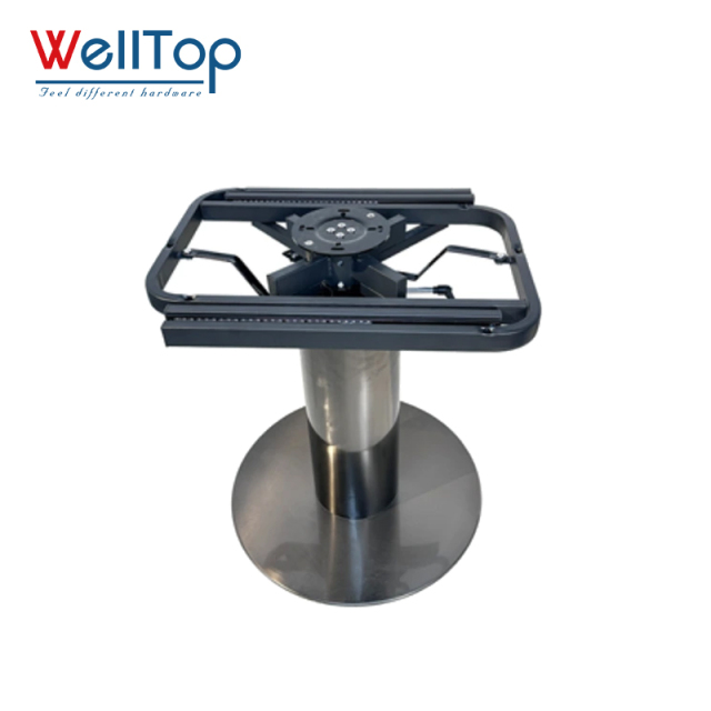 WELLTOP Factory Low Price Furniture Hardware Sliding 360° Rotating Extendable Dining Table Mechanism Lift up Swivel Base Frame,WELLTOP Factory Low Price Furniture Hardware Sliding 360° Rotating Extendable Dining Table Mechanism Lift up Swivel Base Frame,veitop hardware