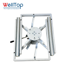 Heavy-Duty Swivel Dining Table Mechanism - 360° Rotating Extendable Table Frame Base for Smart Furniture & Space-Saving Dining Solutions - WELLTOP 0110033,Wholesale Furniture Accessories Hardware Swivel Dining Table Base Frame 360° Rotating Sliding Mechanisms for Extension Table,veitop hardware