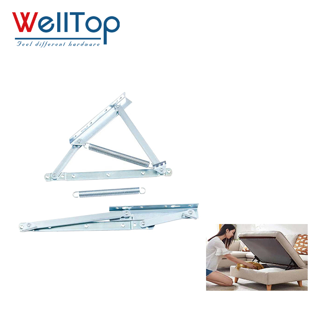Heavy-Duty Adjustable Recliner Sofa Bed Hinge Mechanism - Multi-Angle Folding Sofa Support Lift Bracket for Modern Furniture - WELLTOP 0102020,New Arrivals Furniture Accessories Hardware Folding Sofa Mechanism Adjustable Recliner Sofa Bed Hinge Support Lift Bracket,veitop hardware