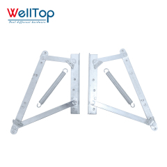 Heavy-Duty Adjustable Recliner Sofa Bed Hinge Mechanism - Multi-Angle Folding Sofa Support Lift Bracket for Modern Furniture - WELLTOP 0102020,New Arrivals Furniture Accessories Hardware Folding Sofa Mechanism Adjustable Recliner Sofa Bed Hinge Support Lift Bracket,veitop hardware