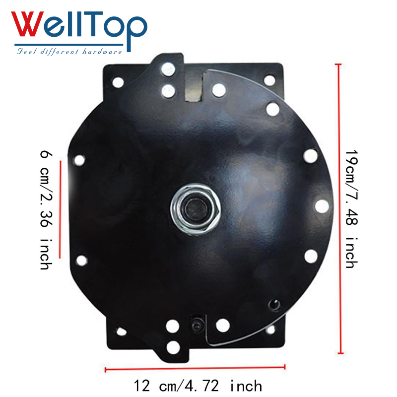 360 Degree Sofa Armrest Adjuster Swivel Plate - Multi-Angle Swivel Mechanism for Couch, Recliner & Smart Furniture - WELLTOP Premium Hardware,WELLTOP New Arrivals Furniture Accessories Hardware 360 Degree Armrest Adjuster Swivel Plate Swivel Mechanism for Sofa Couch,veitop hardware