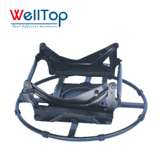 Heavy Duty 22" & 23.5" Metal Glider Ring Base - 360 Degree Swivel Seat Base Plate for Recliner Chairs, Sofas & Nursery Rockers - WELLTOP 0110009,WELLTOP New Arrivals Furniture Accessories Hardware 22 23.5 Inch Black Metal Glider Ring Base Sofa Swivel Seat Base Plate,veitop hardware