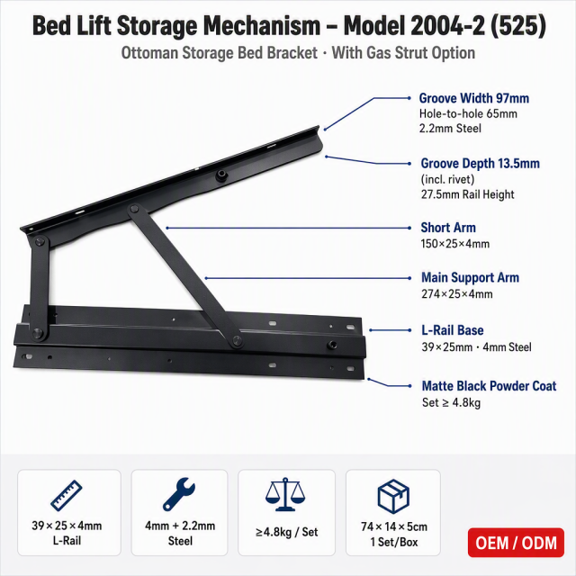 0202004 Versatile Adjustable Bed Frame Lifts – Custom Fit for Space Optimization,0202004 Versatile Adjustable Bed Frame Lifts – Custom Fit for Space Optimization,veitop hardware
