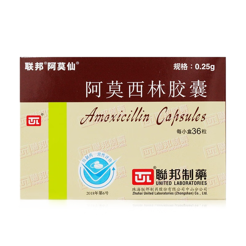 药品-消炎药-阿莫西林