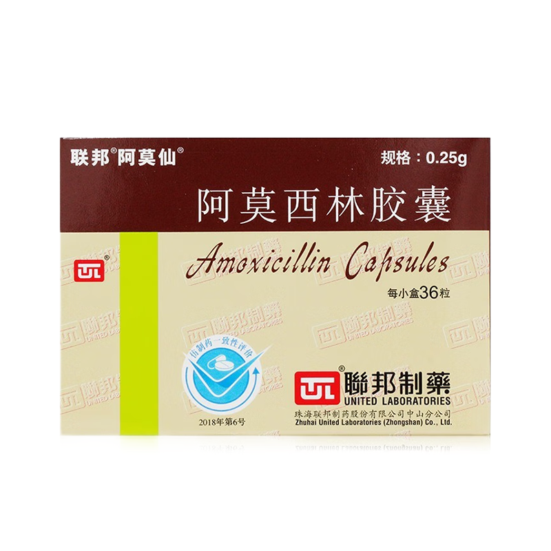 药品-消炎药-阿莫西林