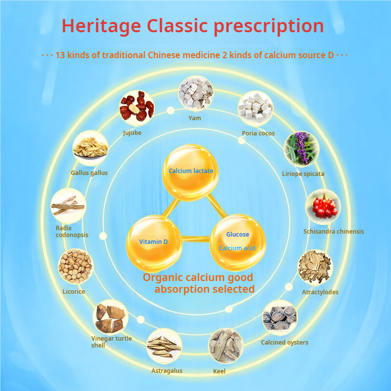 Drug-[Longmu] Longmu Zhuanggu Granules 5g * 30 bags are used to treat and prevent rickets and osteomalacia in children