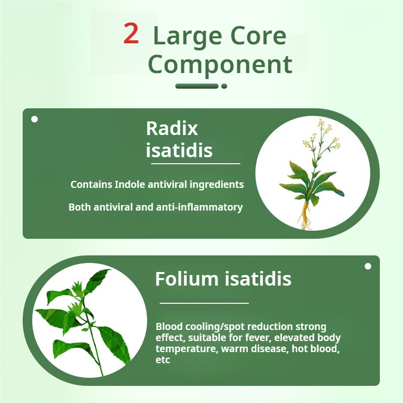 Drug-[Baiyunshan] Compound Banlangen Granules 15g * 15 Bags for Clearing Heat and Detoxifying, Cooling Blood, Wind Heat and Cold Medicine for Swelling and Pain in Throat