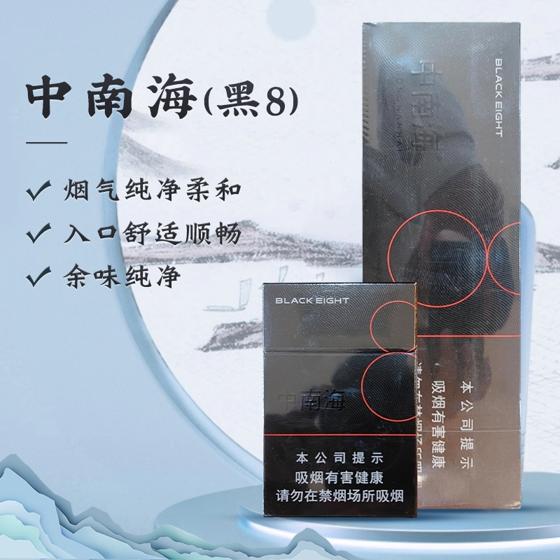 Unveil the Mystery of Chinese Cigarettes: Zhongnanhai (Hei 8)