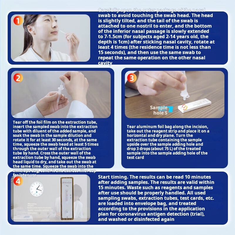 [Shenkyi Pharmaceutical] 5-person New Crown Antigen Test Kit