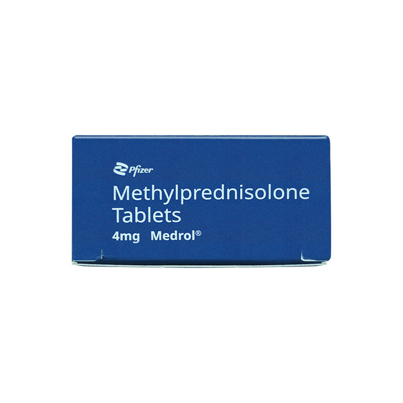 Drugs - [Medrol] Methylprednisolone Tablets 4mg*30 tablets/box, for the treatment of asthma