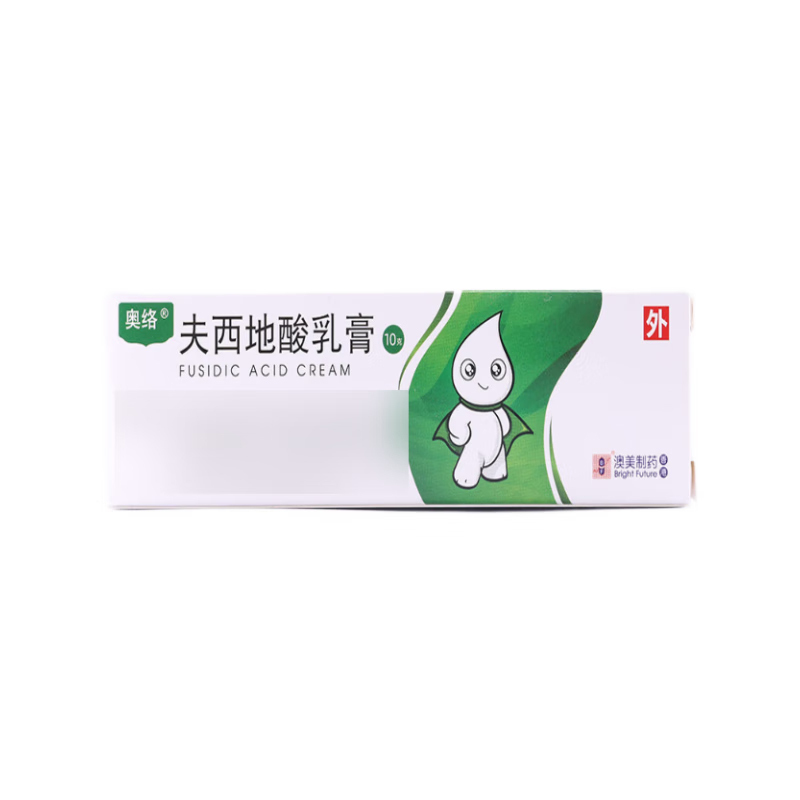 Drugs - [Oro] Fusidic Acid Cream 2%*10g/box For all kinds of bacterial skin infections