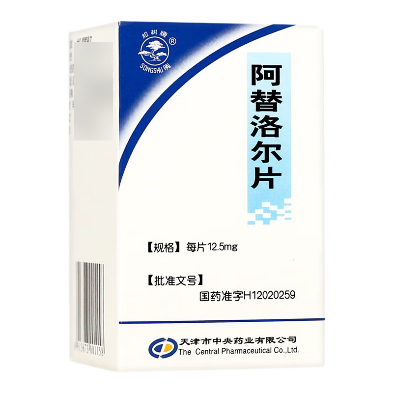 [松树牌（SONGSHUPAI）]阿替洛尔片 12.5mg*60片