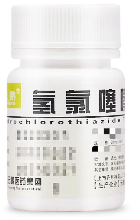 [云鹏] 氢氯噻嗪片 25mg*100片/瓶