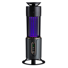 Portable Photocatalytic Mosquito Killer Lamp USB Charging High Voltage Electric Shock Mosquito Lights Solid Pesticide Product-p