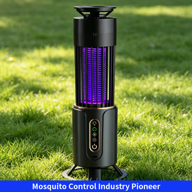 Portable Photocatalytic Mosquito Killer Lamp USB Charging High Voltage Electric Shock Mosquito Lights Solid Pesticide Product-p