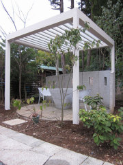Aluminum pergolas