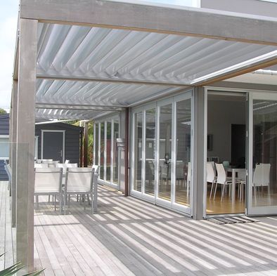 Aluminum pergolas